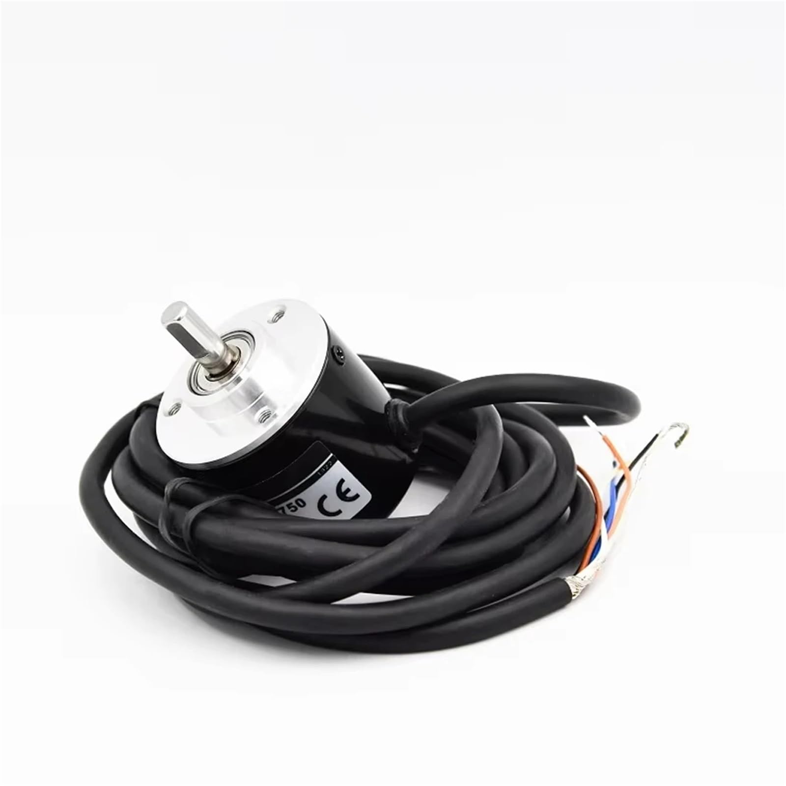 Codificador rotatorio fotoeléctrico de eje sólido de 6 mm serie TRD-2T Codificador rotatorio incremental TRD-2T1000BF, 2T1024AF, 2T2000V y 2T2500VH(300 PPR,5V Push-pull output)