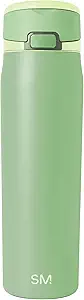 Simple Modern Mesa Loop Water Bottle with Straw | 24oz Cup Holder Friendly Insulated Stainless Steel Bottles for Travel, Sports and School | Avocado