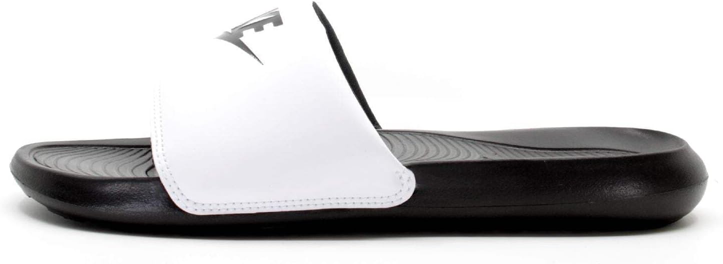 Nike Men's Victori One Slides, Black/Black-White, 10