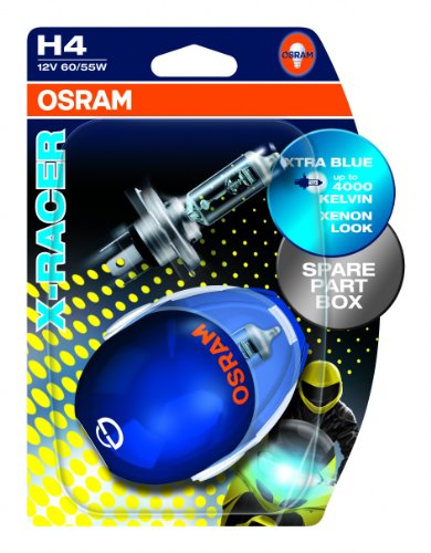 Halogène H4 Osram 64193XR-02B anti-vibrations pour éviter les pannes d'éclairage