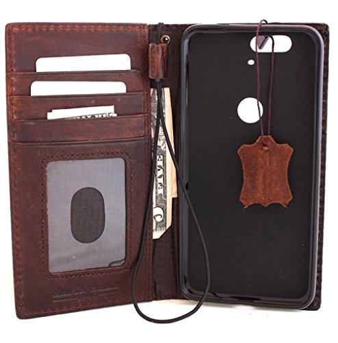 Shop-leather - Custodia a portafoglio in vera