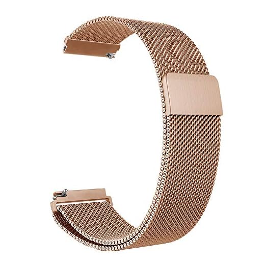 Pulseira Magnética 22mm Para Samsung Gear S3 Classic, S3 Frontier, Galaxy Watch 46mm (Dourado)