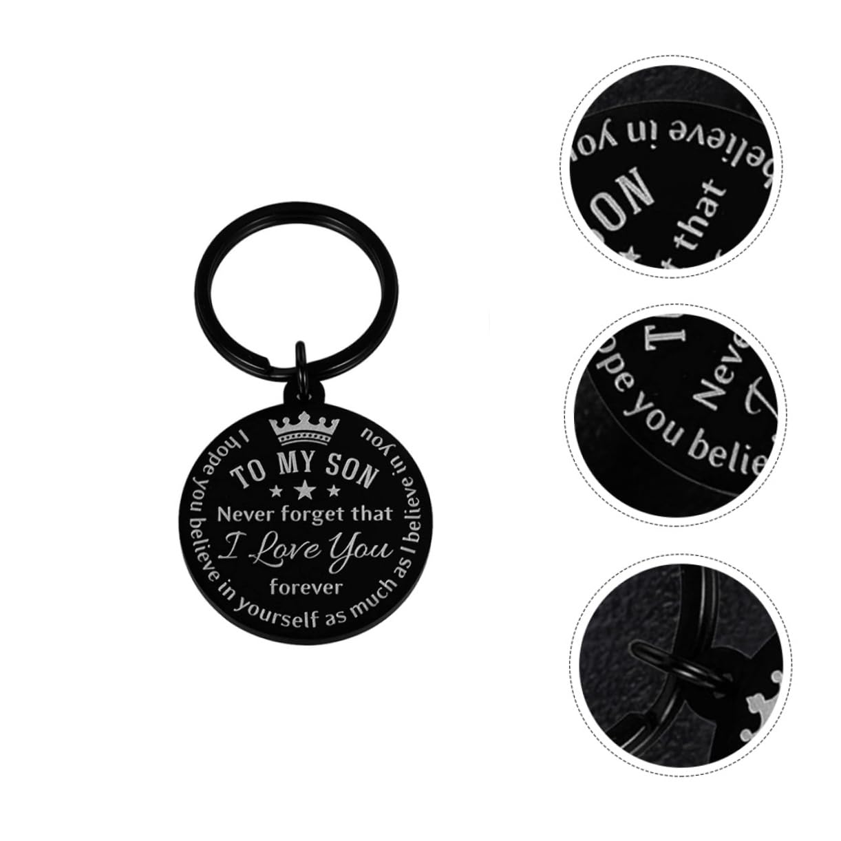 BESTYASH Charming Stainless Steel Keychain College Present Boy Keyring Boys and Girls Keychain Special Birthday Present