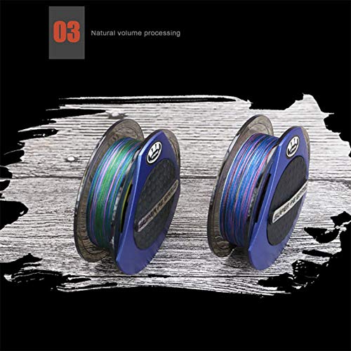 100 M Geflochtene Angelschnur, PE Starke und Abriebfeste Angelschnur Zero Stretch Kleiner Durchmesser 0.261mm – Bild 5