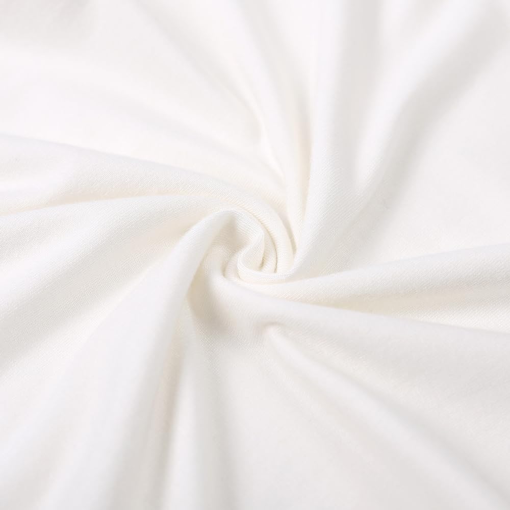 Unisex Baby Boys Girls Short Sleeve T-Shirt Romper Bodysuit Oversized Bubble Romper One Piece Outfit - Image 9