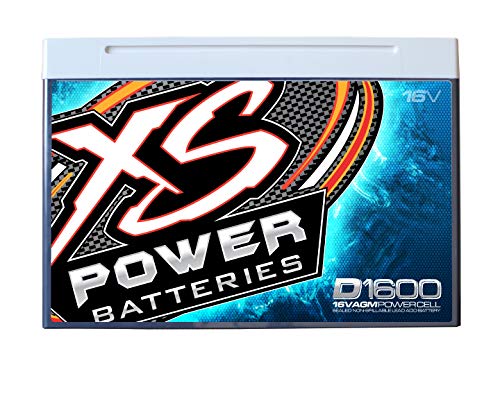 XS Power D1600 16 Volt AGM Racing Battery