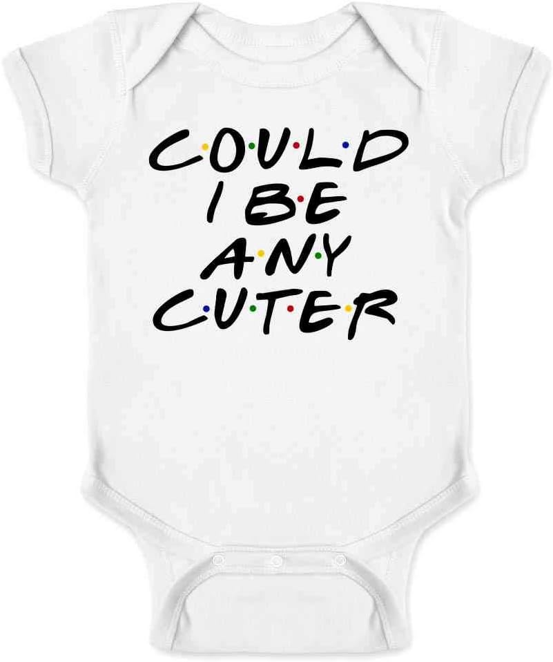 Pop ThreadsCould I Be Any Cuter Infant Bodysuit Funny 90s Show Baby Girl Boy Cloth Outfit White 6M