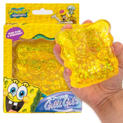 Image of Horizon Group USA Slimygloop Gelli Gels, Spongebob Yellow