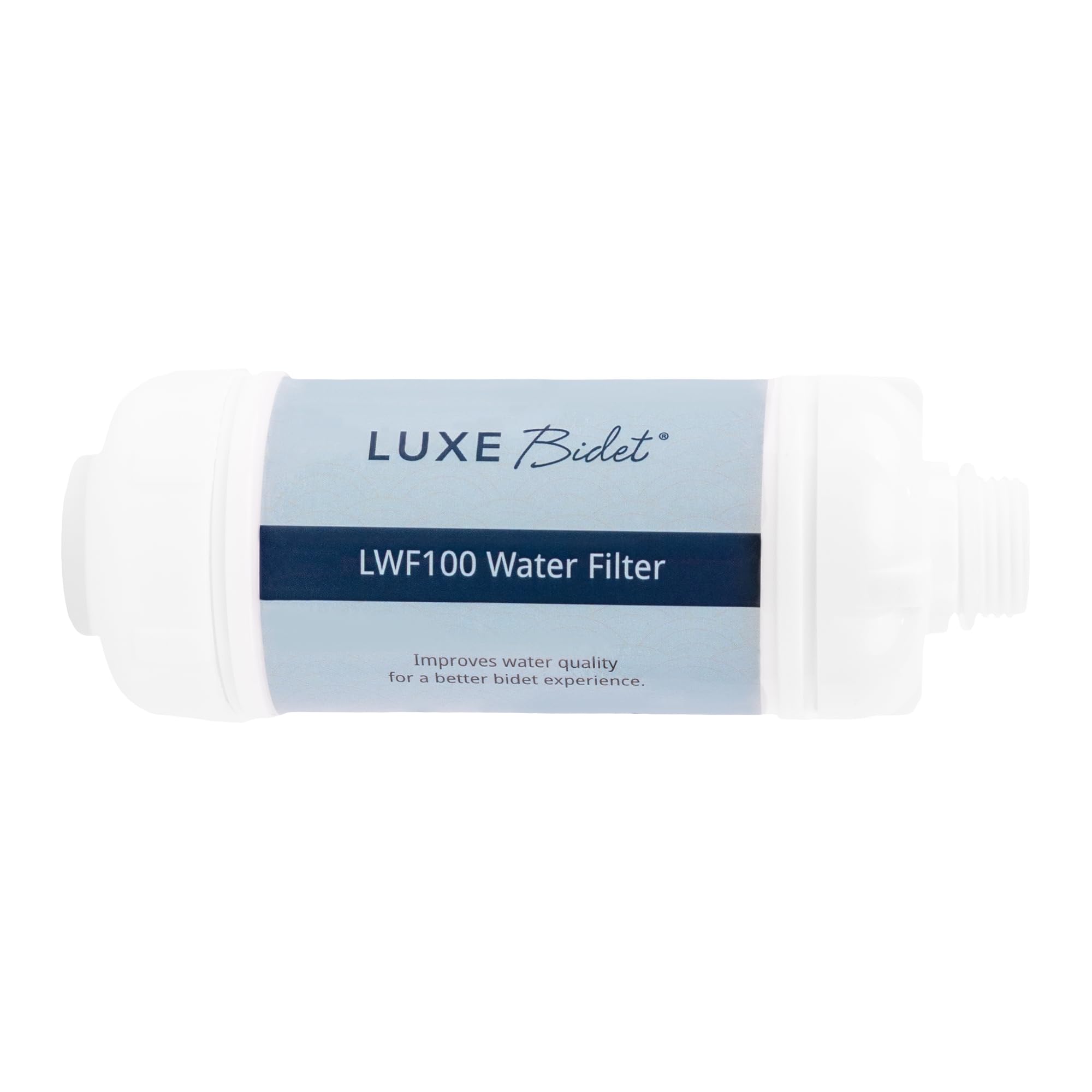 Luxe Bidet 4-in-1 Filtration Water Filter with PP Cotton Ion Filtration and Calcium Salts for Chlorine Removal with