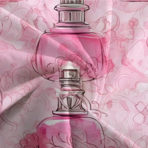 Parure 3 pièces imprimé bouteille de parfum IOFEER en microfibre premium de luxe - 7