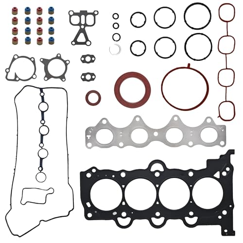 Image of HS26554PT Engine Head Gasket kit Fit for Hyundai Accent Veloster for Kia Rio Soul 2012-2016 1.6L L4 DOHC G4FC Replace 22311-2B004 CPW3545 28521-2B400 22441-2B610 28411-2B600 25124-2B000 HGS195 HSHY22L