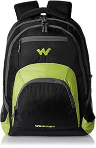 Wildcraft Nylon 30 Ltrs Green Laptop Bag (Hopper 2_Green)