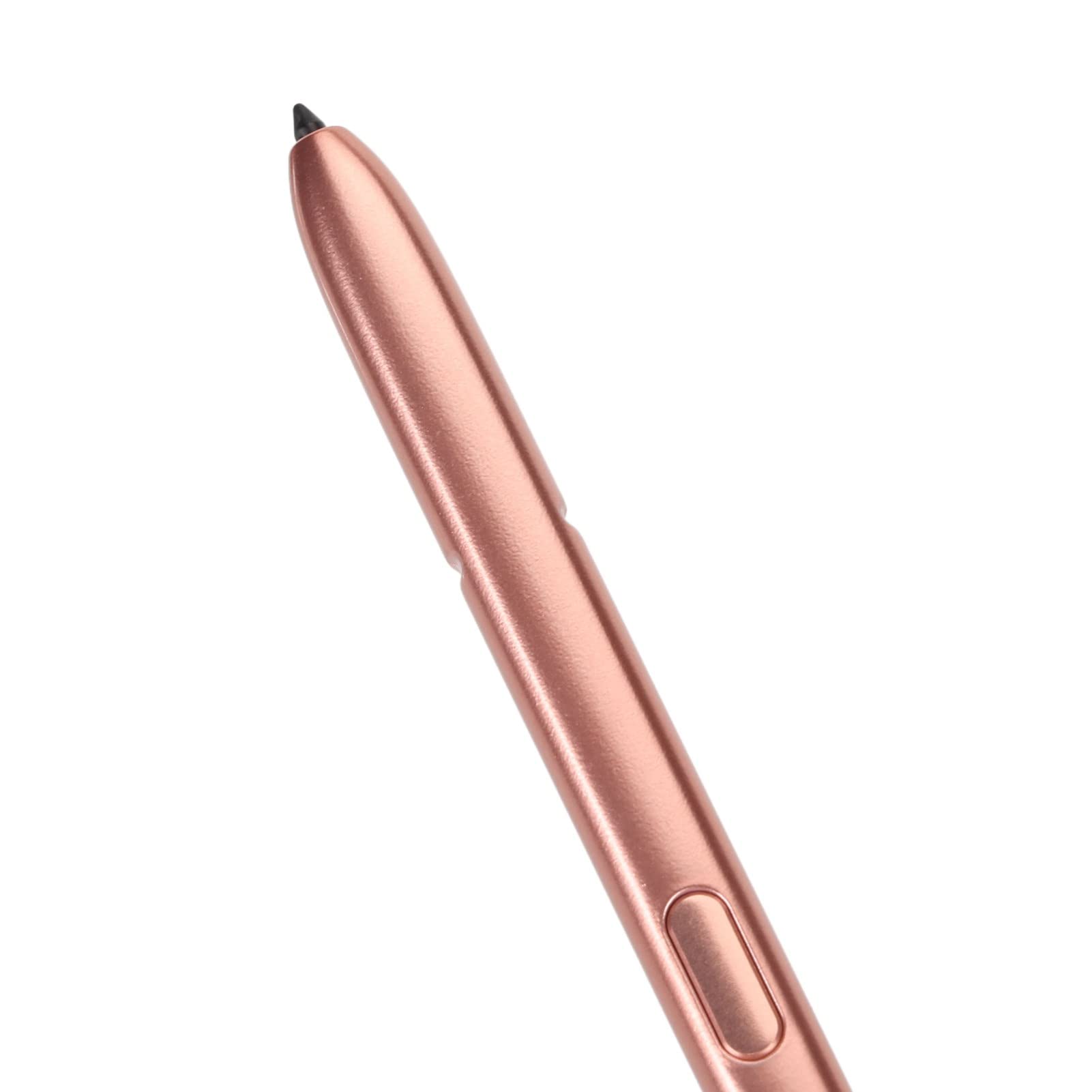 Septpenta Lápiz Óptico para Teléfono Note 20 Ultra, Conexión Bluetooth, Pantalla Táctil de Alta Sensibilidad y Precisión, Punta de Disco Transparente, Presión 4096, Punta de 0, 7(Oro)