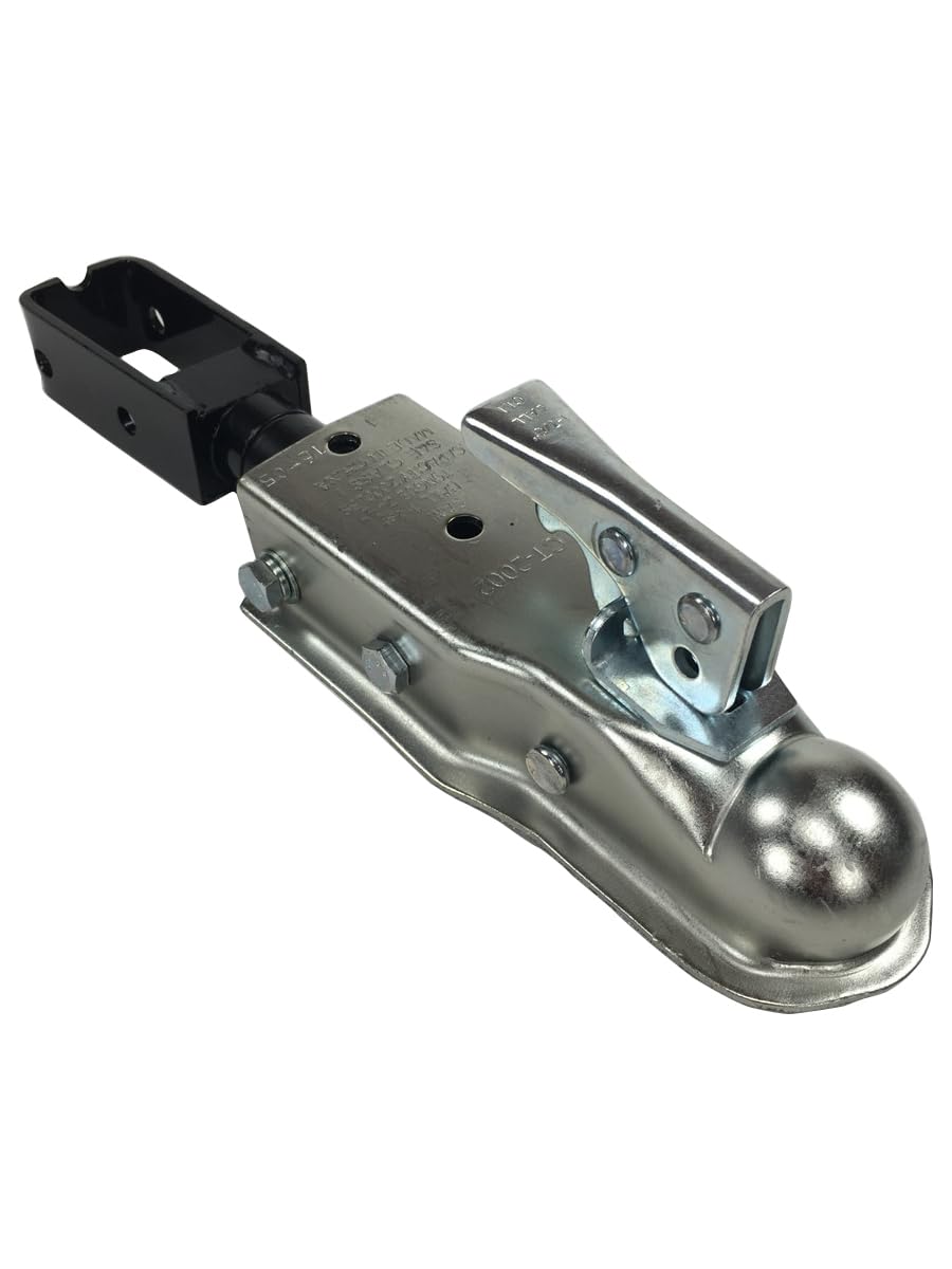 Combo Motorcycle Swivel Hitch with 1 7/8" Coupler Automotive