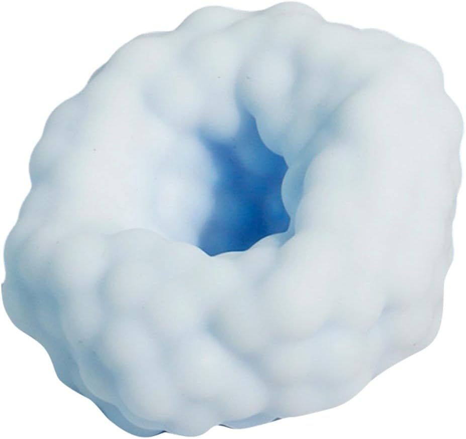 Stress Ball Moldable Stretchy Fidget Cloud Donut Silent Anxiety Stress Relief Device for Adults Sensory Focus Activities at Home Office and During Travel
