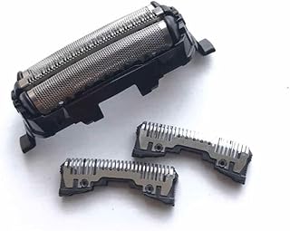 Shaving Head Replacement Cutter and Foil Screen for Panasonic WES9087 WES9068 ES-ST23 ES-SL41 ES-GA20 ES8101 ES8116 ES8255 ES-ST27 ES-ST29 Easy to Replace