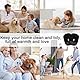 4 Stück Fell Magnet Handschuh,Tierhaarentferner Handschuh,Pet Hair Remover Handschuh Tierhaarentfernung,Statisch Haustier Haarentfernung,Elektrostatische Fellpflege Wiederverwendbar mit Massage-Noppen