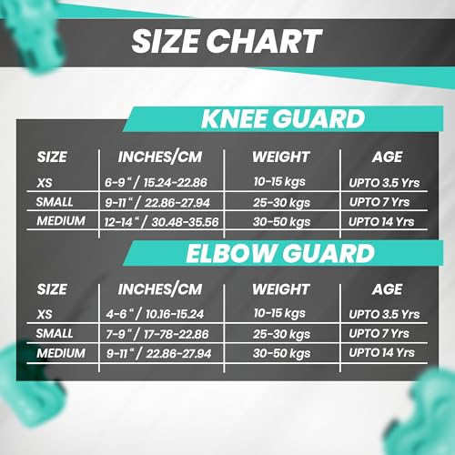 Image of JASPO Neo Kids Protective Gear Set | SX-4 | Knee Pads, Elbow Pads & Wrist Guards for Skating, Cycling & Skateboarding (Extra Small Size)
