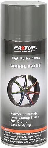 Miniatura 14 de EASTUP Premium Pintura en Aerosol de Esmalte Acrílica Metálica, Spray para Llantas, Color Plata Relámpago - Acabado Brillante, Alta Durabilidad