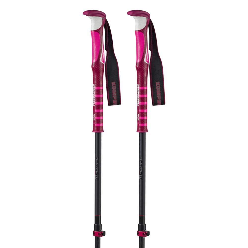 Komperdell Carbon C7 Ascent Bastones de esquí, Liso