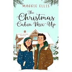 The Christmas Cabin Mix-Up Audiolibro Por Maggie Ellis arte de portada