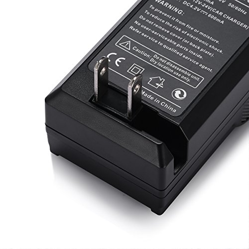 Powerextra 2 X Np-40 Battery And Charger Compatible With Casio Np-40, Casio Exilim Ex-Z600, Ex-Z750, Ex-Z1000, Ex-Z1050, Ex-Z1080, Ex-Z1200, Kodak Az421(Free Car Charger Available) #TOP5