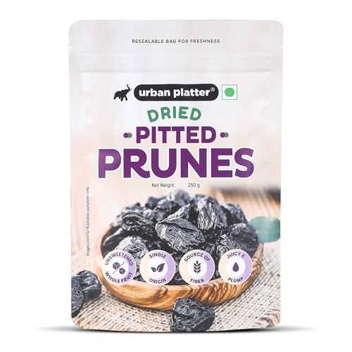 Image of Urban Platter Pitted California Prunes, 250g (Naturally Sweet | Rich in fibre & Antioxidants | Ready-to-Eat Dried Plums)