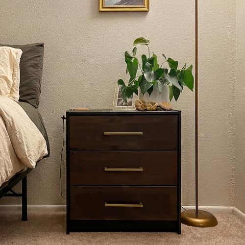 Goldenwarm 30 Pack 6-1/4 Inch Solid Cabinet Handles Champagne Bronze Cabinet Pulls Kitchen Drawer Handles Slim Square Bar Drawer Pulls Zinc Alloy Champagne Dresser Hardware for Cupboard Bedroom by Goldenwarm - Used condition - Image 7