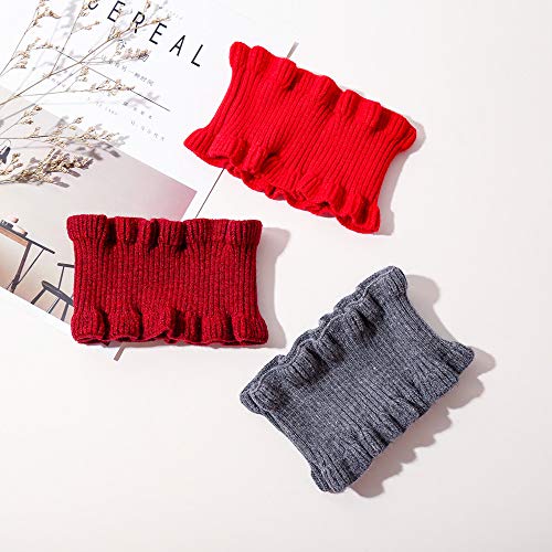 High Grade Winter Turtleneck Dickey Collar Knitted Neck Warmer3