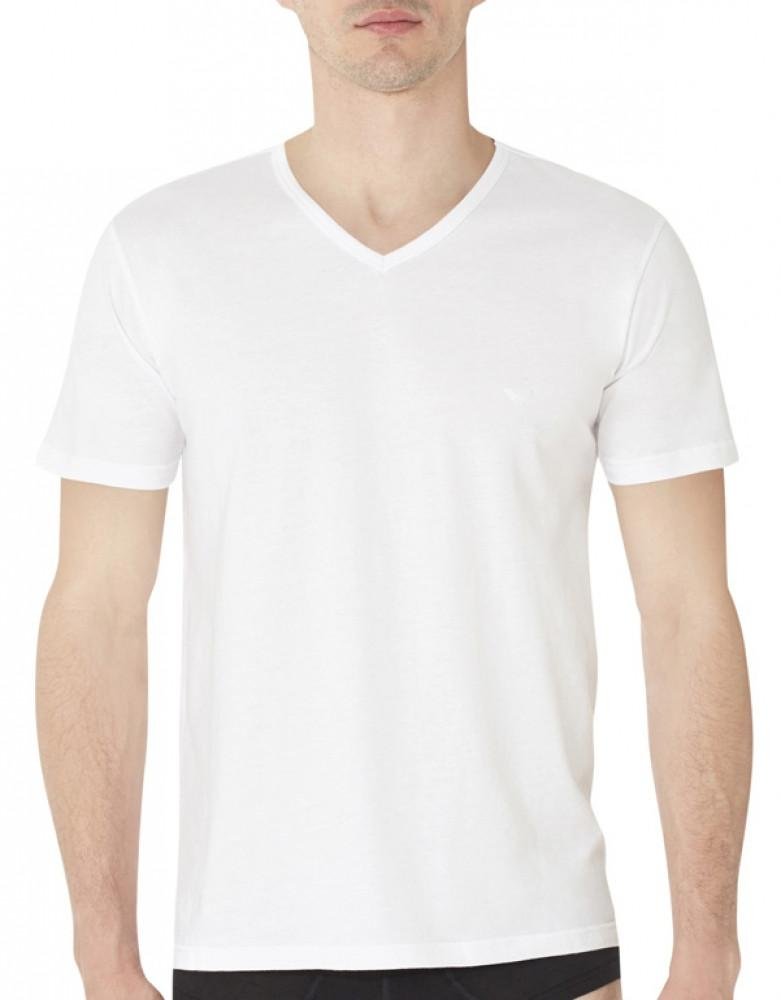 Emporio Armani Mens Cotton V Neck T Shirt Pack Desertcart