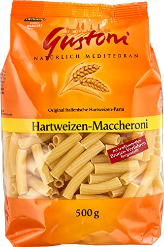 Gustoni Bio Hartweizen-Maccheroni, bronze (6 x 500 gr) Cover