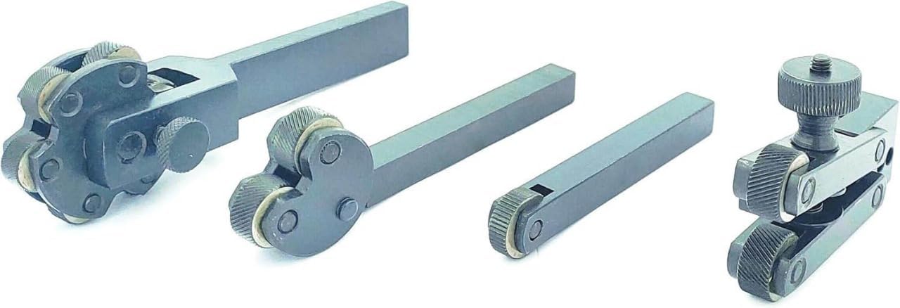 MachEl Lathe Knurling Tools (Combo for 4 Pc.)