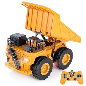 Highttoy Ferngesteuerter Kipper Dumper für Kinder