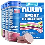 Nuun Sport Electrolyte Tablets with Magnesium, Calcium...