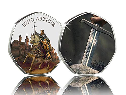 The Commemorative Coin Company ROI ARTHUR & EXCALIBUR Commémorative Argenté