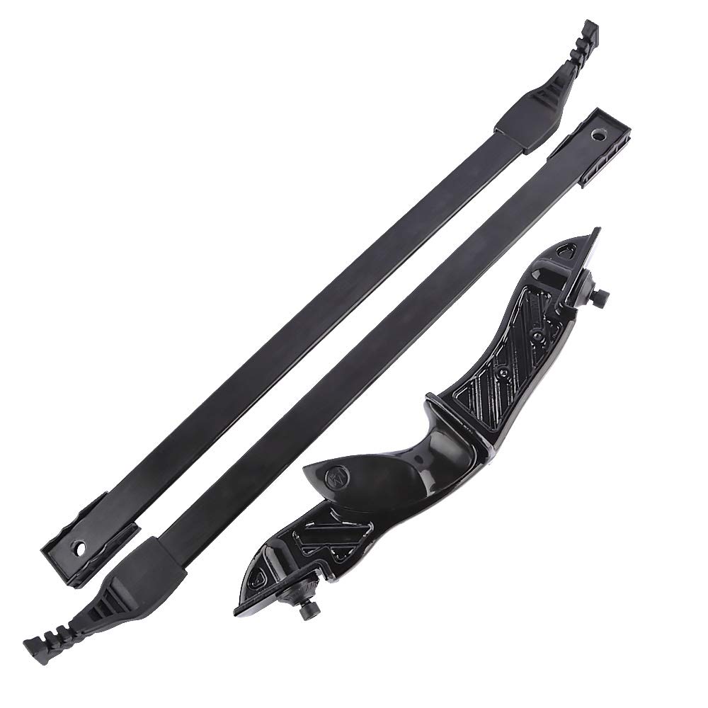 AMEYXGS Tiro con L'Arco Takedown Youth Arco ricurvo e frecce Set 26-30lb Regolabile Arco da Allenamento Arco Lungo per Adolescenti Principianti Mano Destra e Sinistra