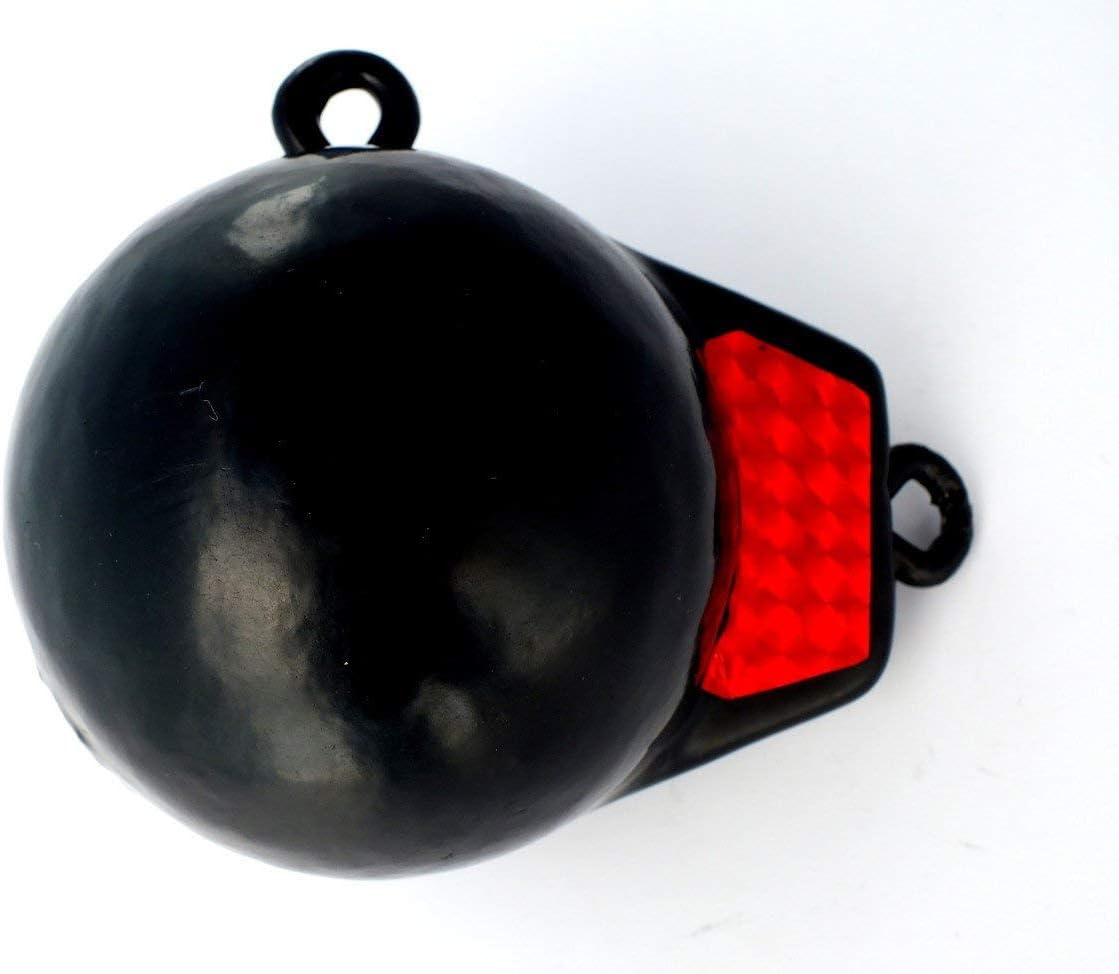MarineNow Coated Downrigger Cannon Ball Weight with Keel – Vinyl-Coated Trolling Weight for Boats – Choose 4 lb, 8 lb, 10 lb, 12 lb, or 15 lb – Accurate Depth Tracking & Anti-Twist Design