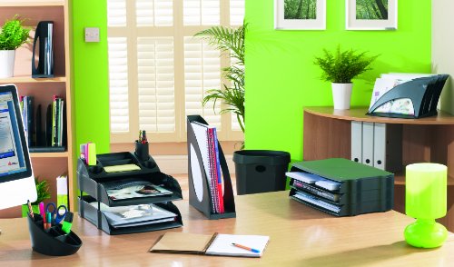 AVERY DR450BLK Pen Pot, 100 x 119 x 180 mm - Black - Image 2