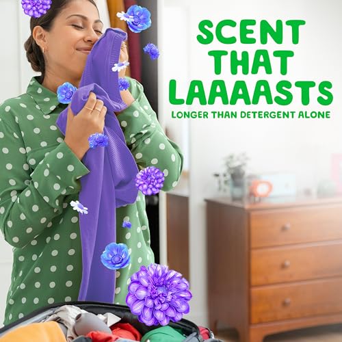 Image of Gain In-Wash Laundry Scent Booster Beads, Relax, 24 oz (Pack of 4)
