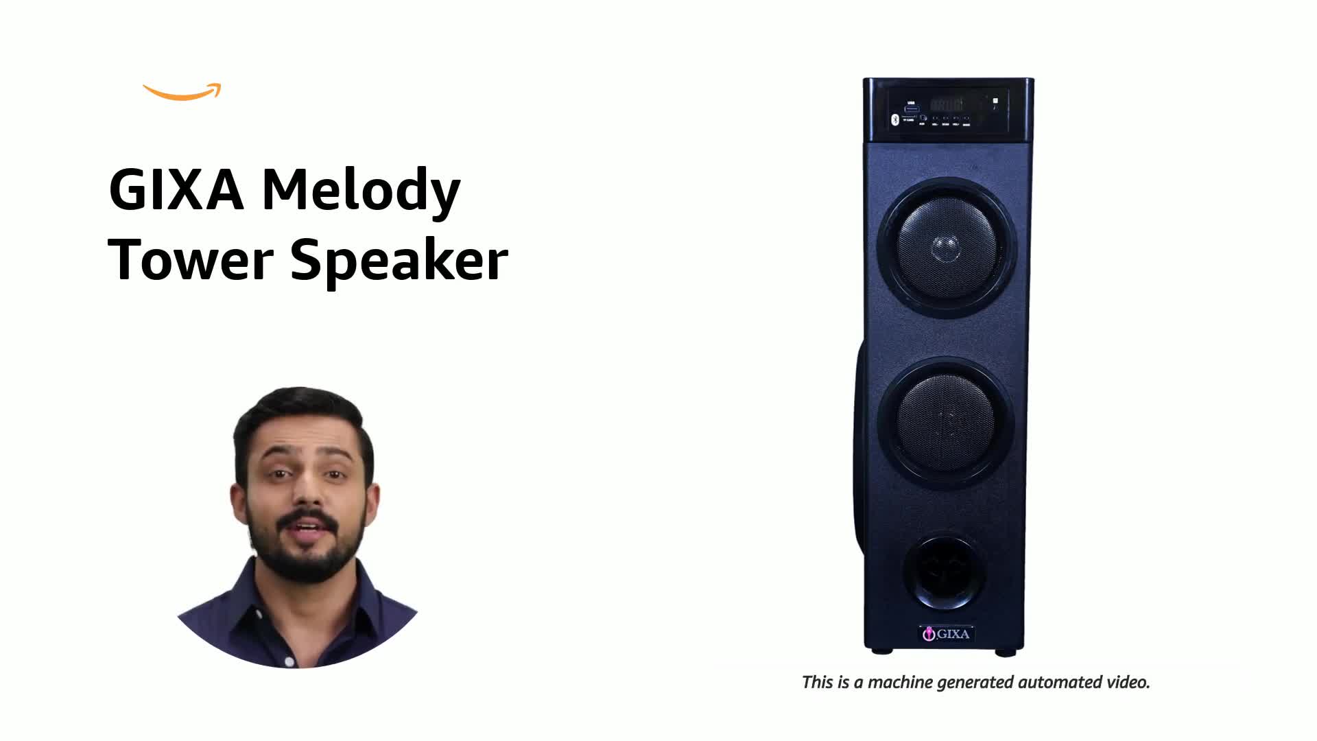 GIXA Melody | 8000 Watts PMPO Tower Speaker | New Launched