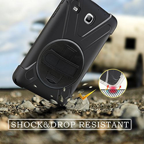 Galaxy Tab e 8.0 custodia, Braecn [Heavy Duty] 360...