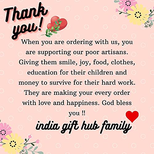 Tealight Holders Multi Color Candle Holder Set Of 6 Pcs Candle Holder Rajasthani Handmade Diyas Floral Candle Tealight Holders Pooja Accessories Diwali Gift Home/Office Decor By India Gift Hub., Gold #TOP2