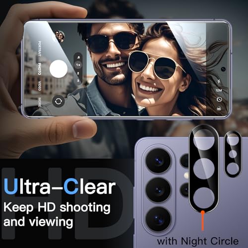 Image of JETech Screen Protector Guard for Samsung Galaxy S26 Ultra, 2+2 Pack | with Camera Lens Protector, HD Clear Tempered Glass, Anti-Scratch Protection, Easy Installation Tool