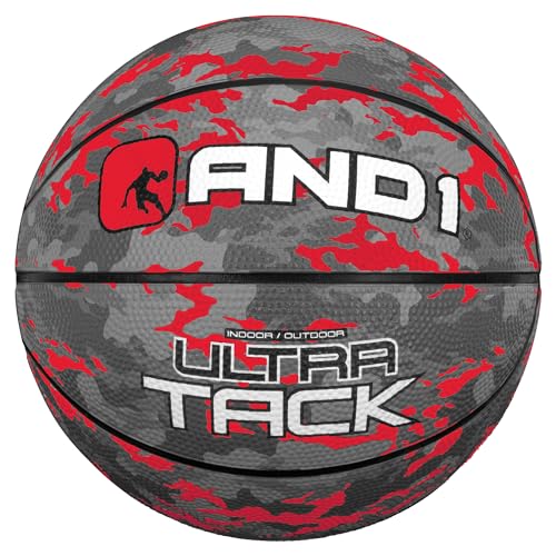 Image of AND1 Mini Basketball Pack Set for Kids (Deflated w /Pump Included): - 7-Inch Premium Youth Size Basketballs, Easy to Grip