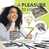 Castle Art Supplies Mixed Media Set | 120+ Art Pencil Collection - Coloured, Watercolour, Pastel, Metallic, Graphite, Charcoal | Creative Freedom for Adult Artists, Colourists | in Neat Travel Case #3