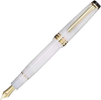 Amazon.co.jp: セーラー万年筆 万年筆 四季織 雪月空葉 垂雪 中細 11