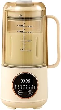 Soy Milk Maker, Nut Milk Maker, 1.5L Soup Maker with LED Display - Automatic Almond Milk Machine with Keep Warm/Self-Cleaning/Boiling for Plant Based Milk
