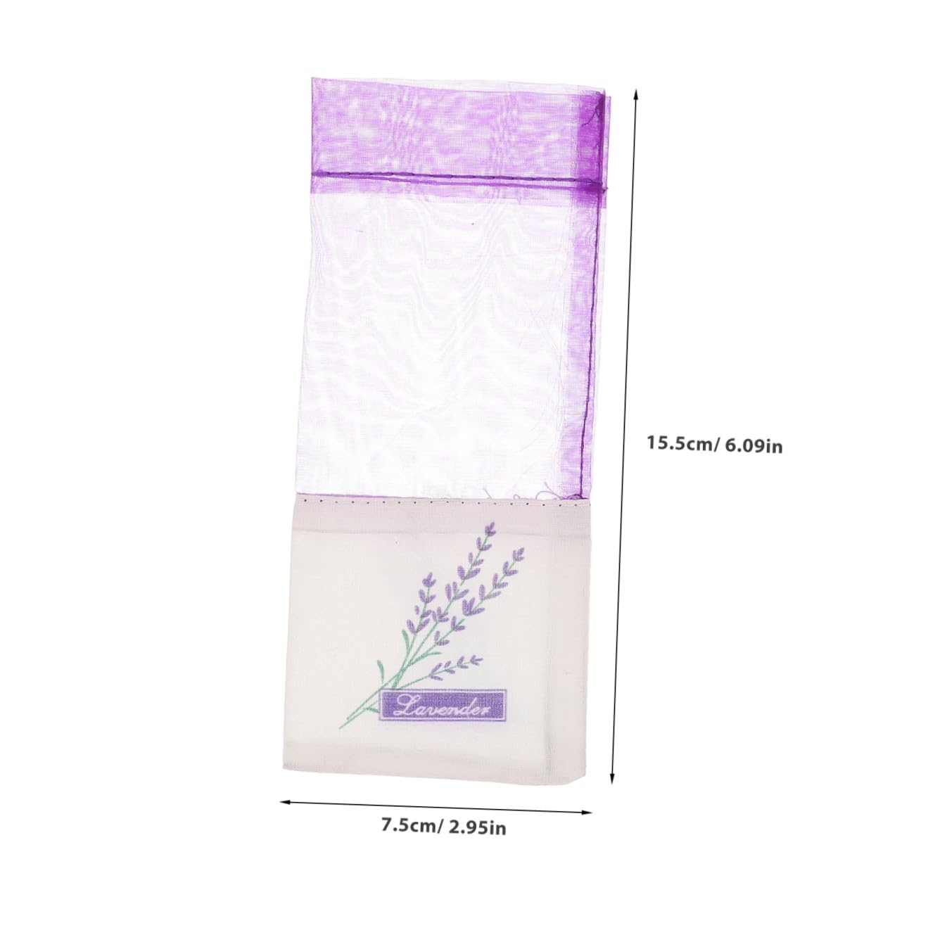 Abaodam 60piezas Bolsas Vacías De Para Dried Flowers Sachet De Lavanda Para Armario Coche y Decoración Del Hogar Para Perfumes y