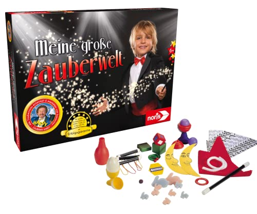 Noris 606321165 - Meine große Zauberwelt - Die Zaubershow mit vielen Tricks und Erfolgsgarantie,...