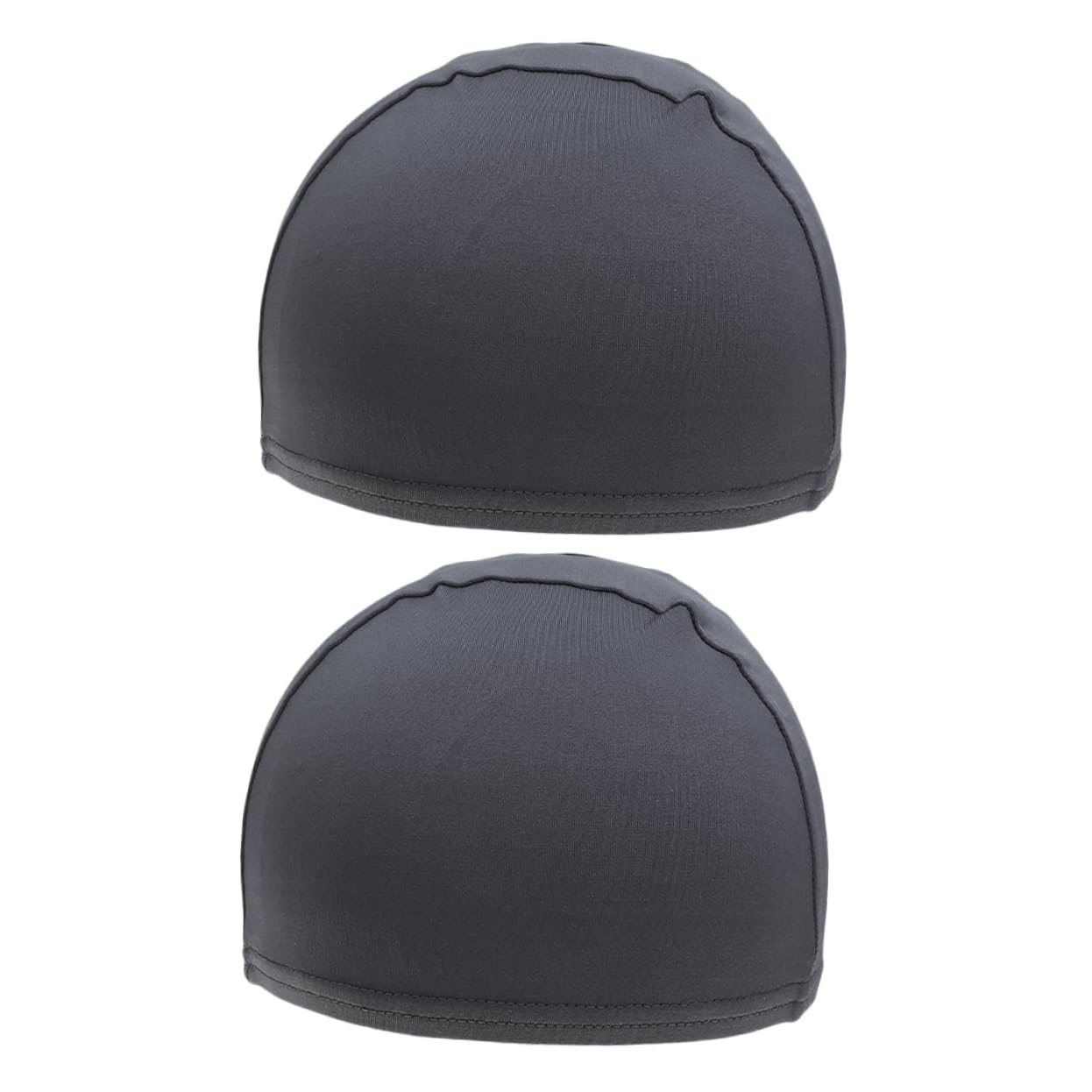 SHERCHPRY 2pcs Quick-Drying Cycling Caps Helmet Liner for Comfortable Riding Lightweight Sports Hats Deep for Men and Women Dark Grey